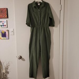 Wonder Nation Forest Green Jumpsuit